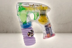 Rodes Stor elektrisk Sæbeboble Pistol med lys – Komplet Sale