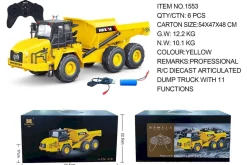 Rodes Stor Huina Fjernstyret Dumper lastbil 1:16 – Kompletsæt Discount