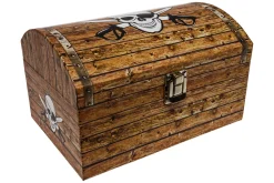 Rodes Stor Pirat skattekiste med metal luk – 24 cm Discount