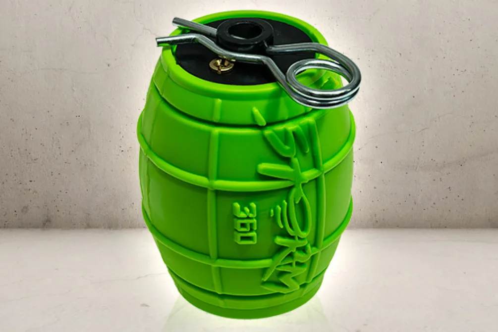 Rodes Storm 360 granat – Neon Green New