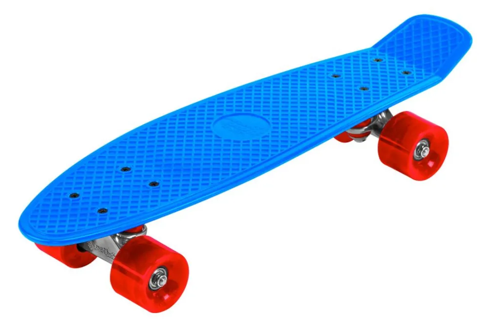 Rodes Streetsurfing Retro Skateboard 22″ – Blue/Red Discount