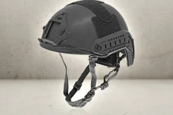 Rodes Strike Fast Helmet Justerbar – Black Hot