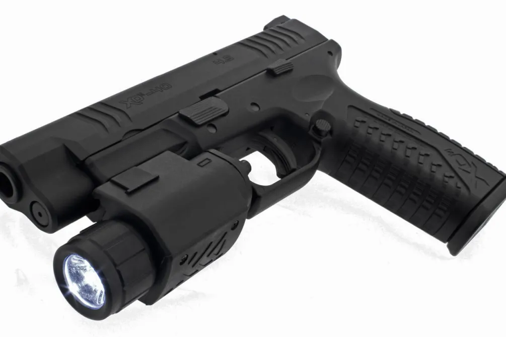 Rodes Taktisk ASG LED Pistol lygte i metal – 150 Lumens Fashion