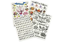 Rodes Tattoo Stickers album – 200 stk. Outlet