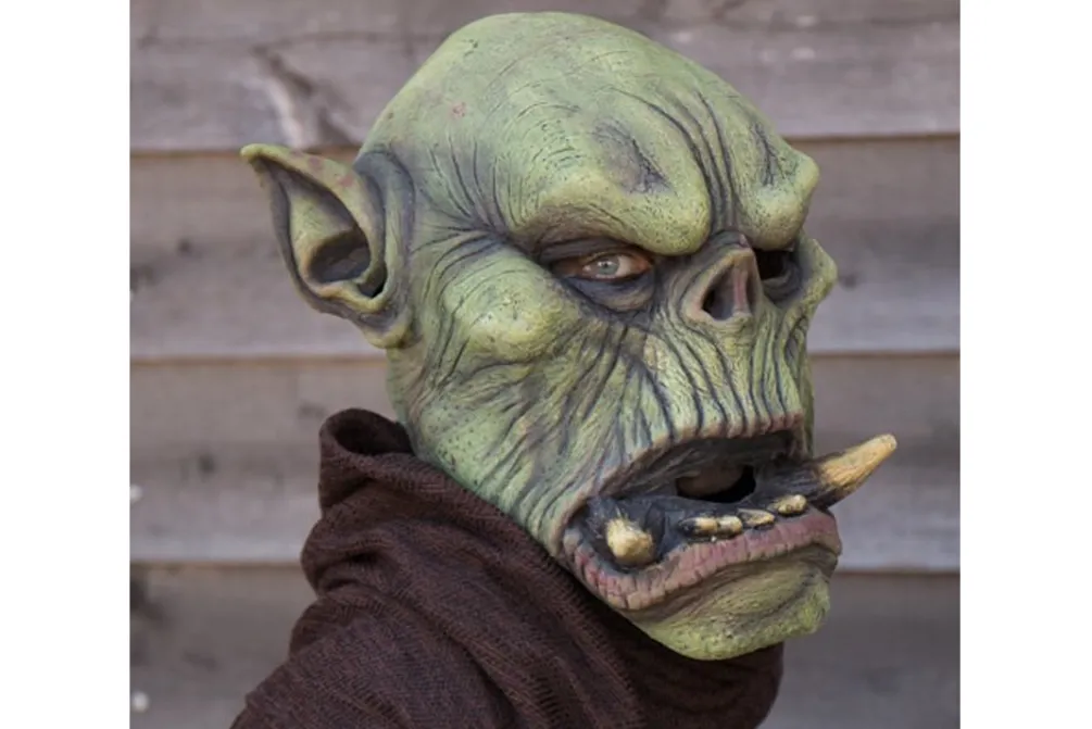 Rodes Tusk Orc Mask Green – Junior Discount