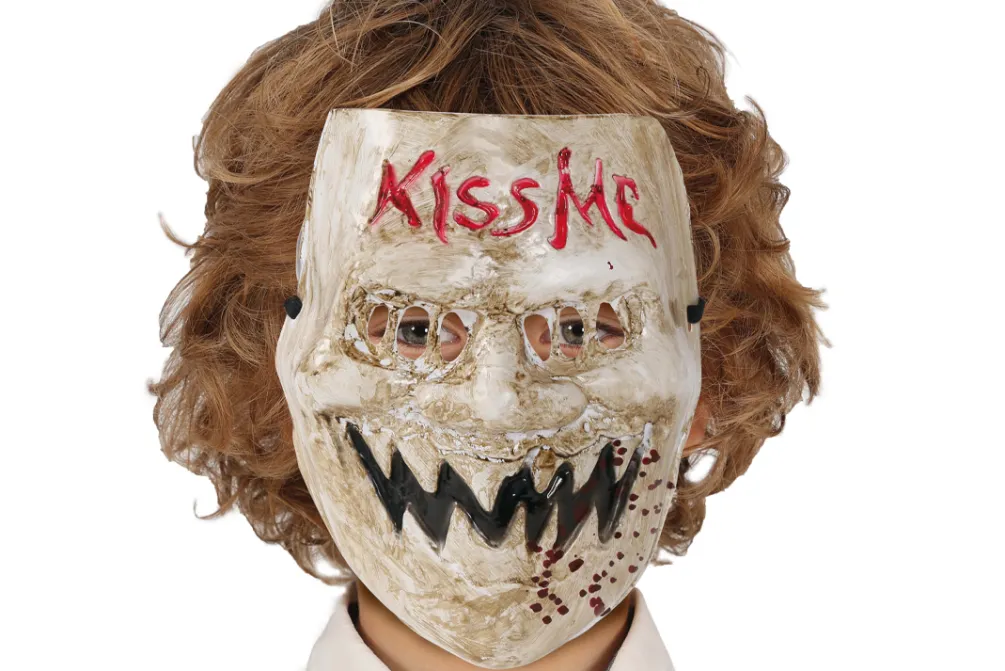 Rodes Uhyggelig “Kiss Me” Maske Hot
