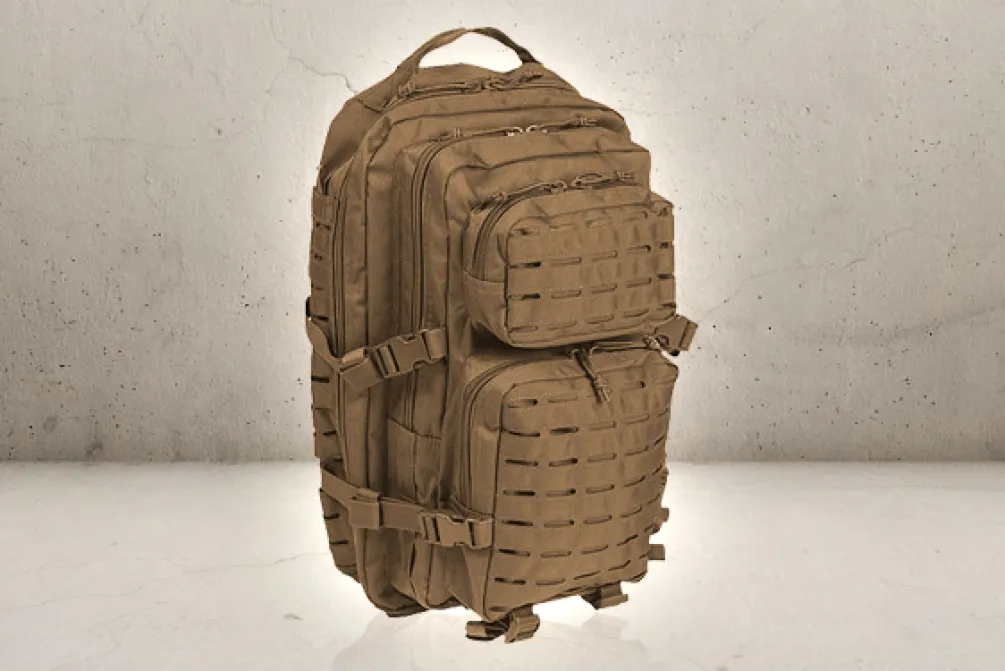 Rodes US Rygsæk Large Lasercut -Tan Hot