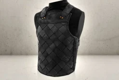 Rodes Viking Leather Armour – Black – Medium Fashion