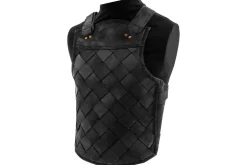 Rodes Viking Leather Armour – Black – Large Sale