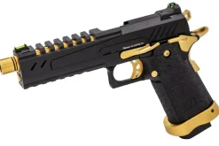 Rodes Vorsk Hi-Capa 5.1 Split Slide Gold / Black Gas BB MATCH Fashion