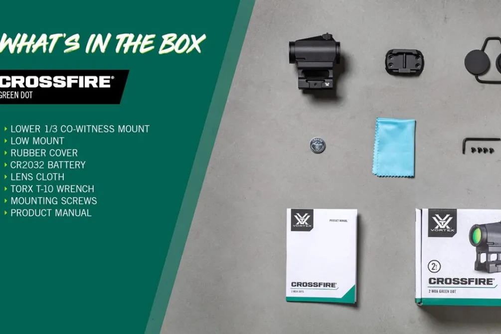 Rodes Vortex Crossfire II Green Dot Outlet