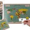 Rodes World Map Puzzle – 300 brikker New
