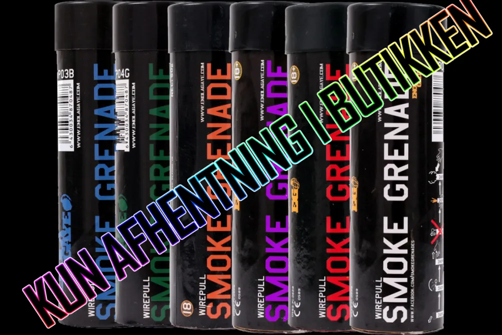Rodes WP40 Smoke Bomb Rød (50 gram) Online