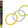 Rodes 15 x Glow sticks 20 cm / knæklys pinde inkl. samleled Fashion