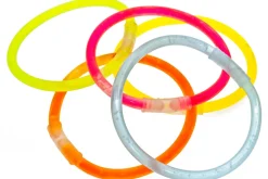 Rodes 15 x Glow sticks 20 cm / knæklys pinde inkl. samleled Fashion