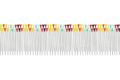 Rodes 100 x Stål Pile til pusterør / Sharpened dart kit- Storkøb! Sale