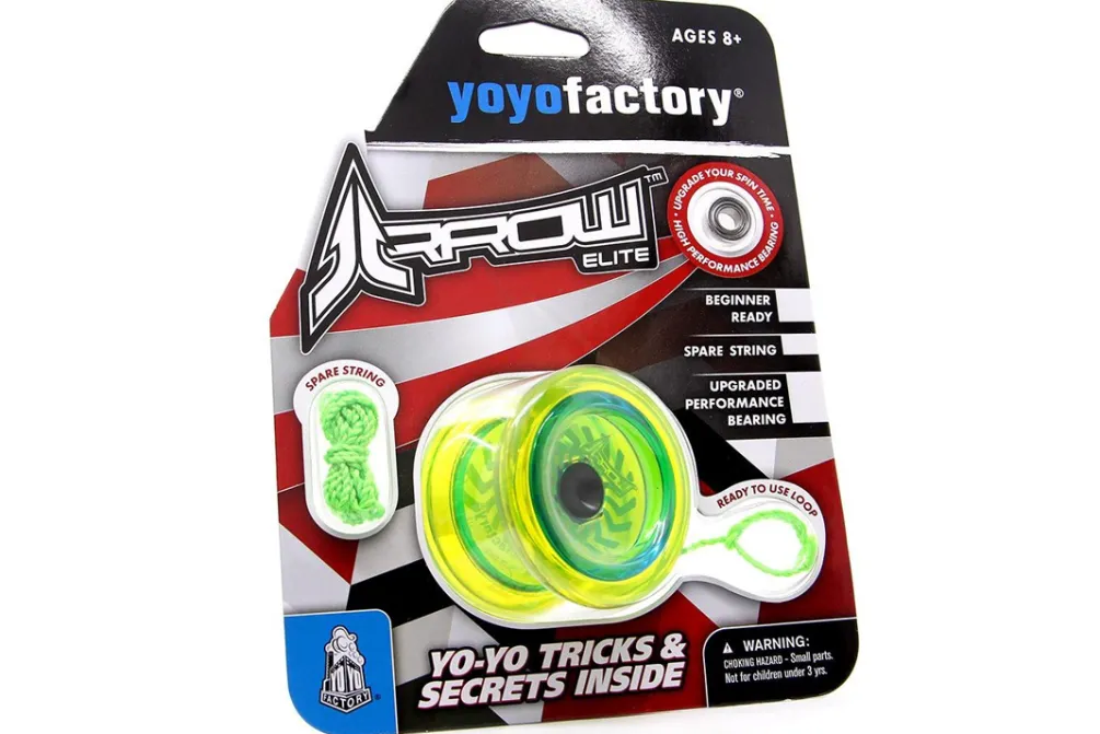 Rodes YOYO Arrow med kugleleje og ekstra snor – Lime Green Fashion
