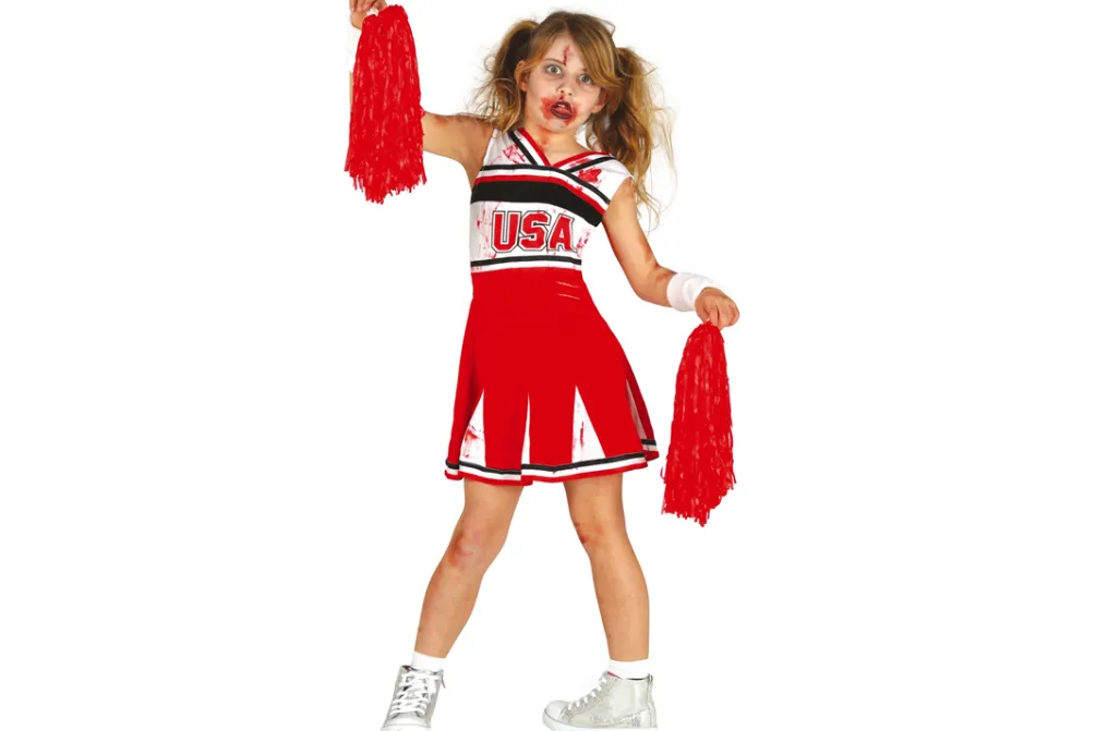 Rodes Zombie Cheerleader | 10-12år Outlet