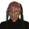 Rodes Zombie Latex Maske med hår Outlet