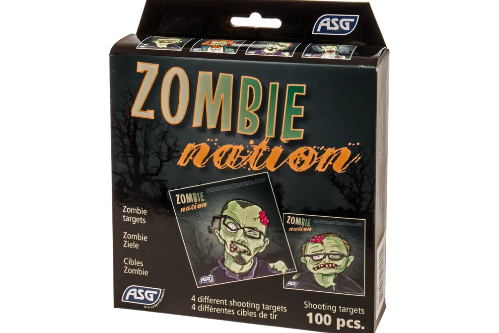 Rodes Zombie Nation Skydeskiver 14 x 14 cm – 100 stk. Discount